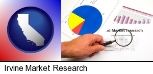 a market research study in Irvine, CA