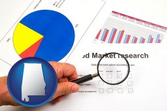 alabama map icon and a market research study