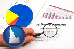 idaho map icon and a market research study