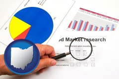 ohio map icon and a market research study